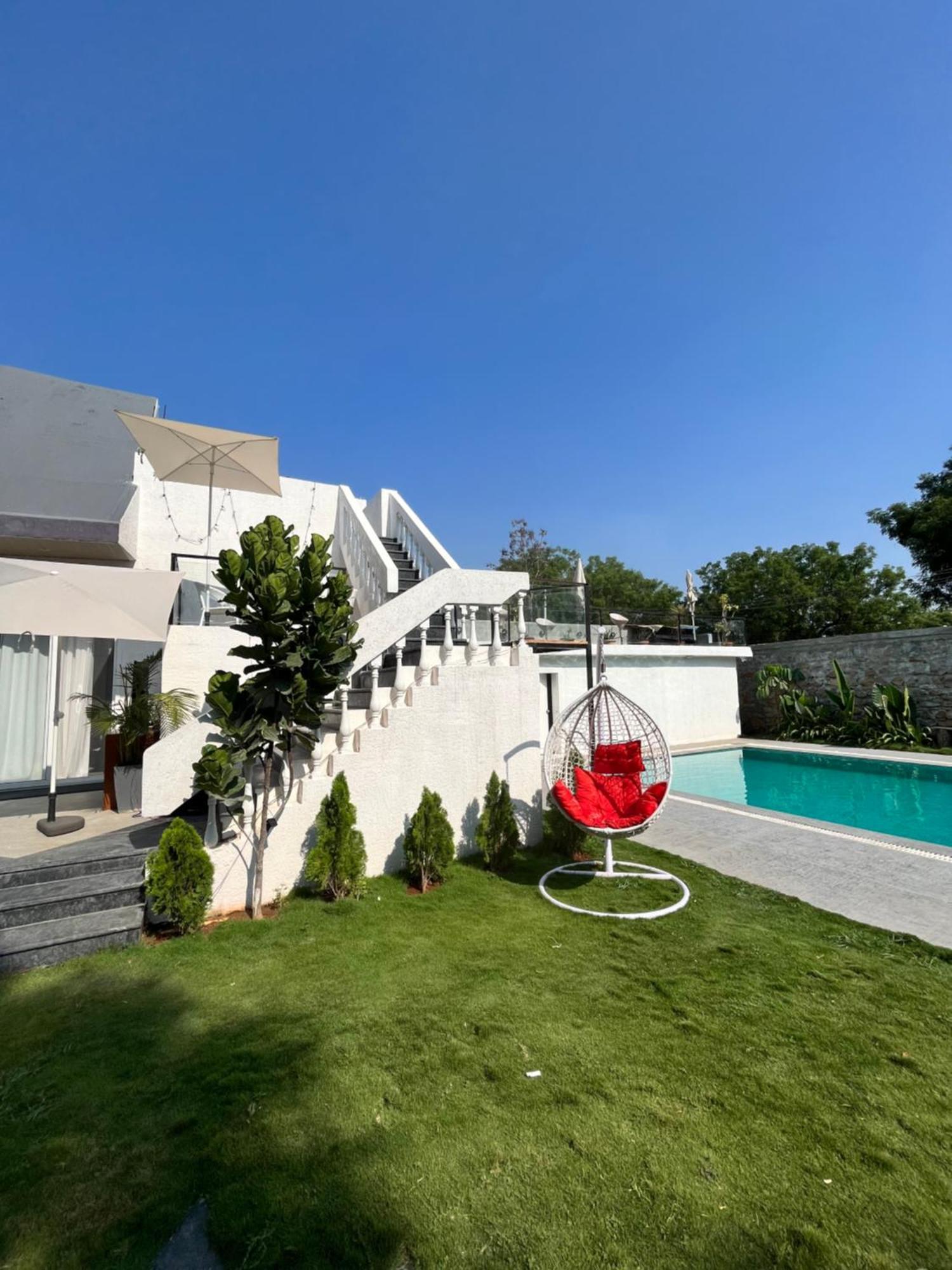 Jlr Farm Stay Hyderabad Bagian luar foto